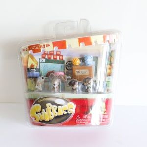 BNIB collectible Snubbies toy figurines set dogs 1